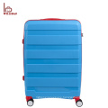 Horizon Strip Luggage Trolley Bag Travel PP Trolley Suitcase